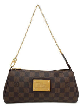 Louis Vuitton Damier Eva Chain Handbag